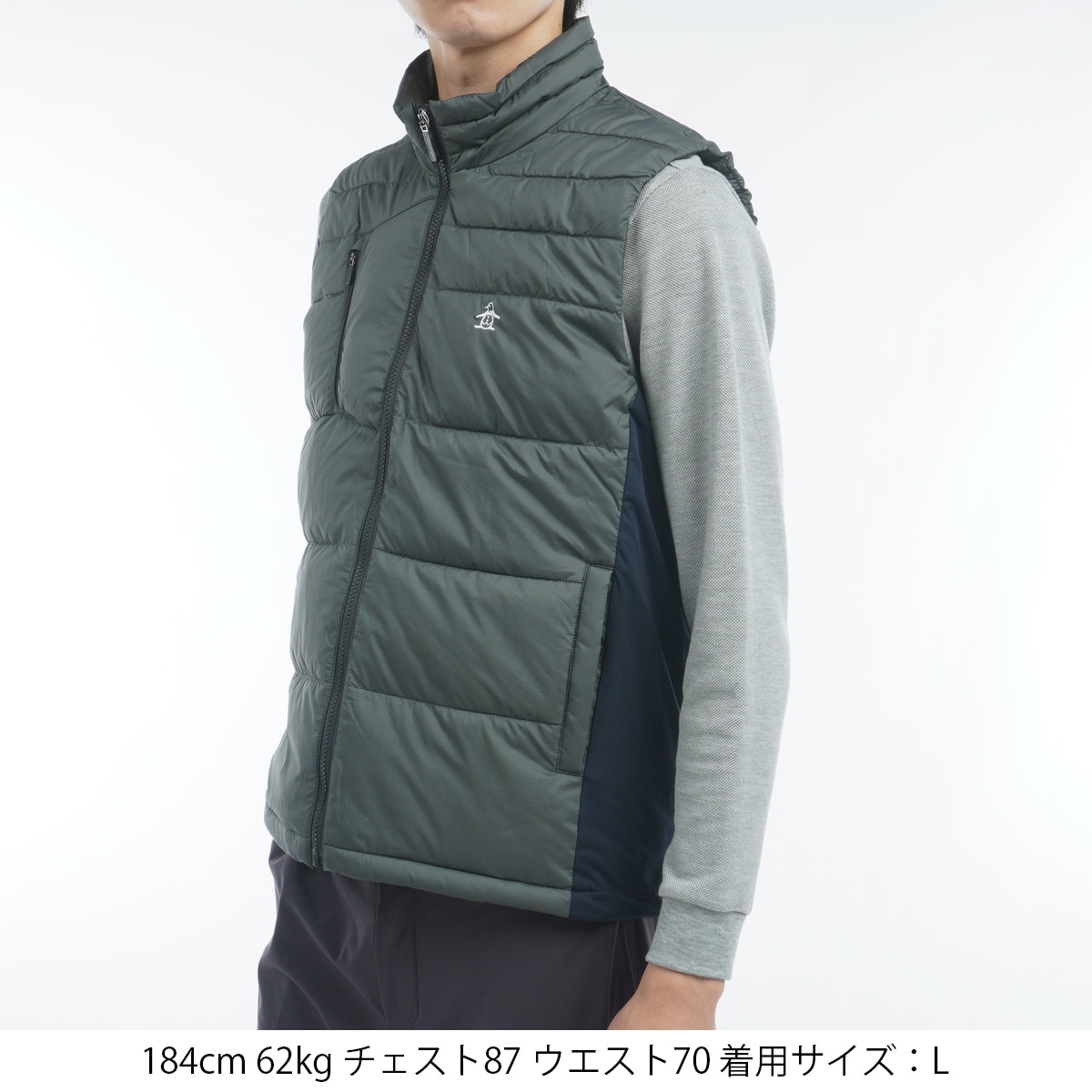 SEASON COLLECTION HEATNAVI ストレッチ 中綿ベスト(ベスト