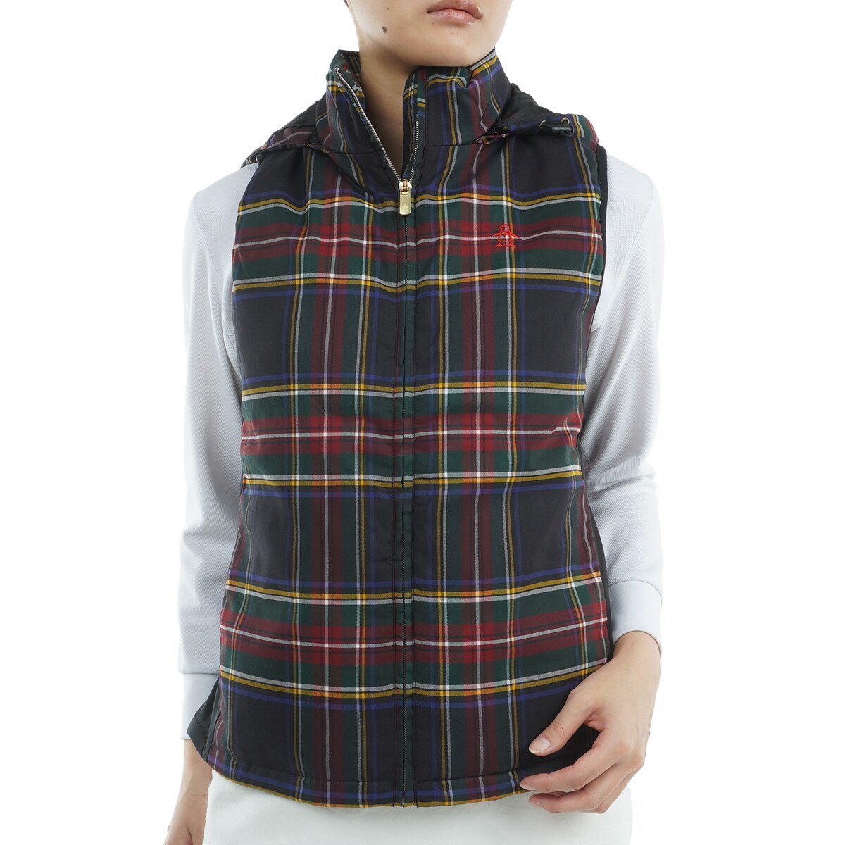 J.LINDEBERG ジェイリンドバーグ 中綿入ストレッチジップアップ