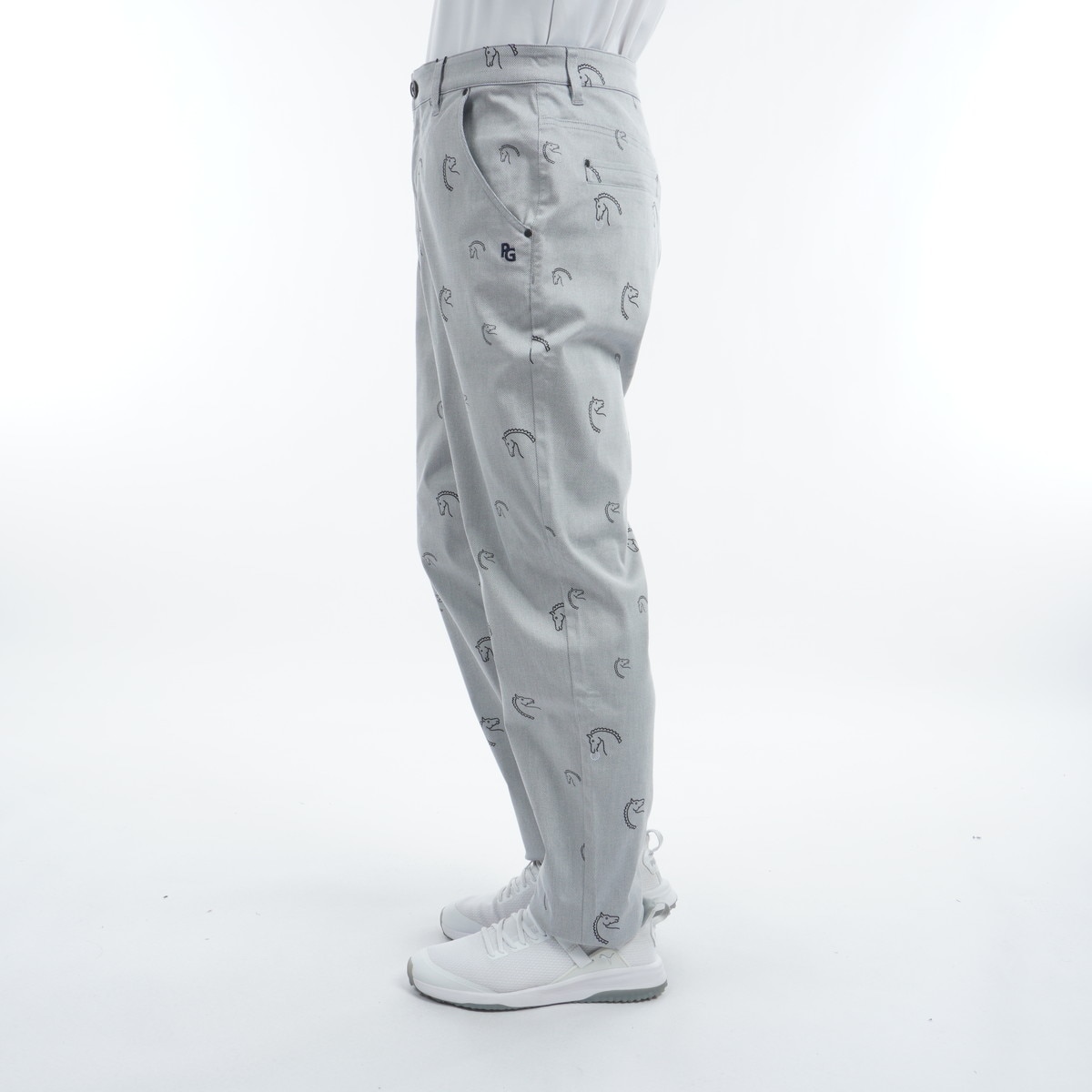 セール・アウトレット】ドビーEXストレッチ 馬柄ノータック