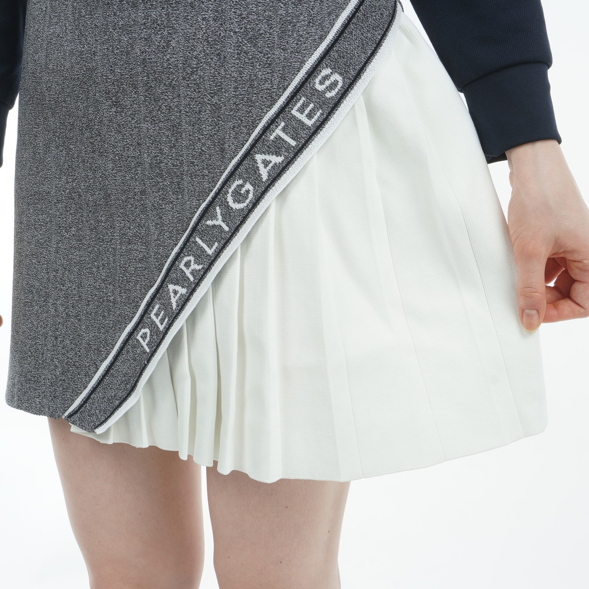 セール・アウトレット】光栓 1／50 Wジャカード+ピンタックスカート