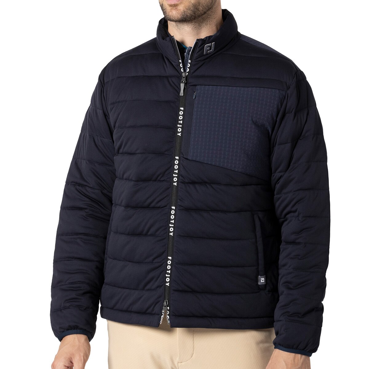 口コミ・評価｜ストレッチ ニットラミネーション 長袖フルジップ中綿