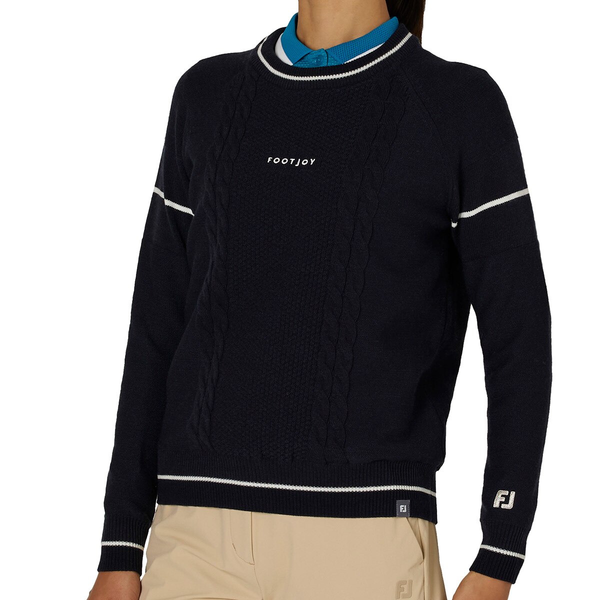 フットジョイ FJ ダイヤモンドパターン セーター Lサイズ フットジョイ FJ ダイヤモンドパターン セーター Lサイズ