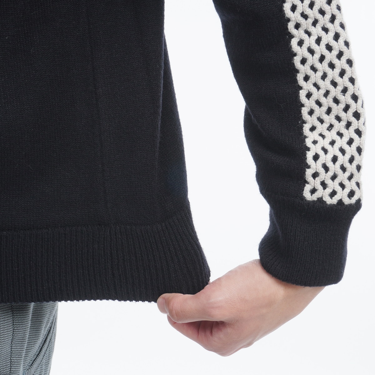 セール・アウトレット】ウインドプルーフ プルオーバーセーター(中間着