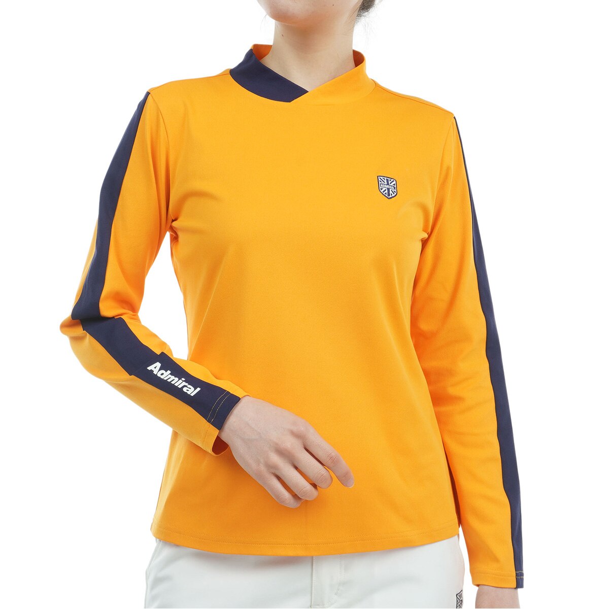 新品未使用　Admiral　レディス長袖シャツ　ATLA511 オレンジ　M 新品未使用 Admiral レディス長袖シャツ ATLA511 オレンジ M