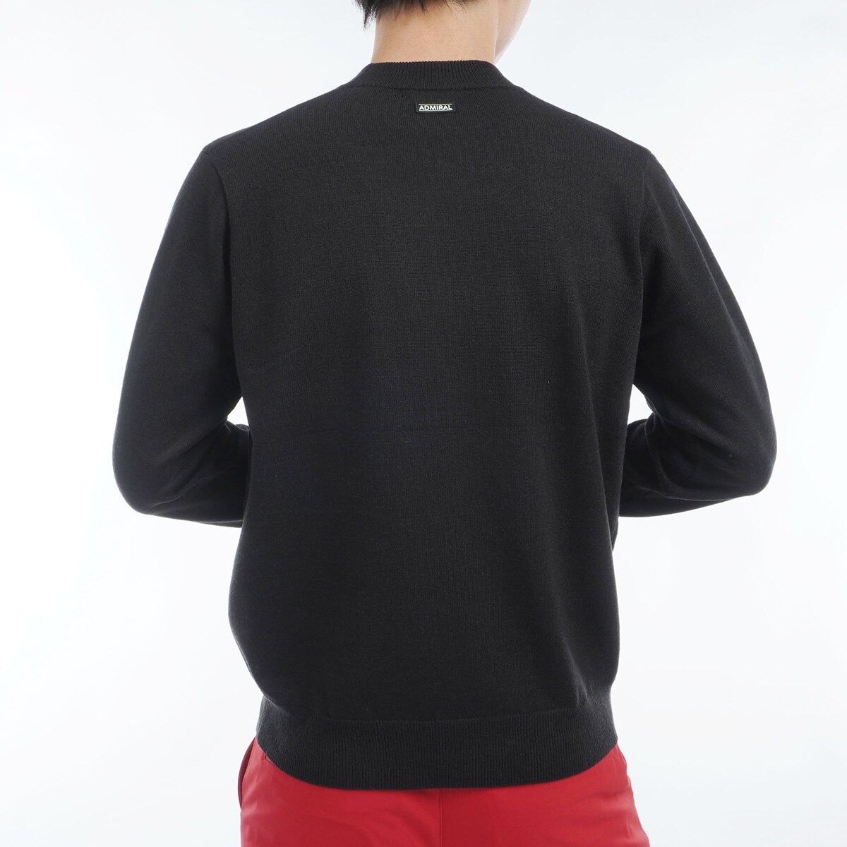 セール・アウトレット】ラインロゴ モックネックセーター(中間着