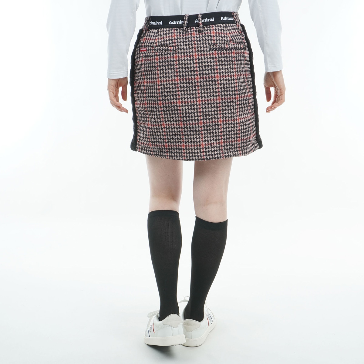 セール・アウトレット】ストレッチ ボアミックス 中綿スカート