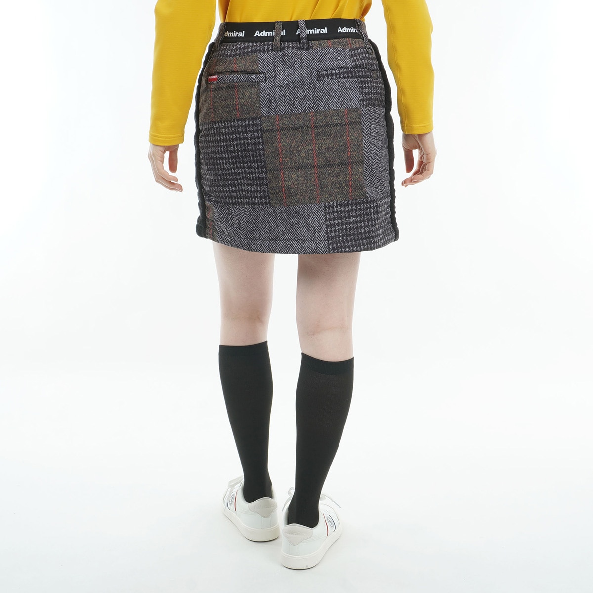 セール・アウトレット】ストレッチ ボアミックス 中綿スカート