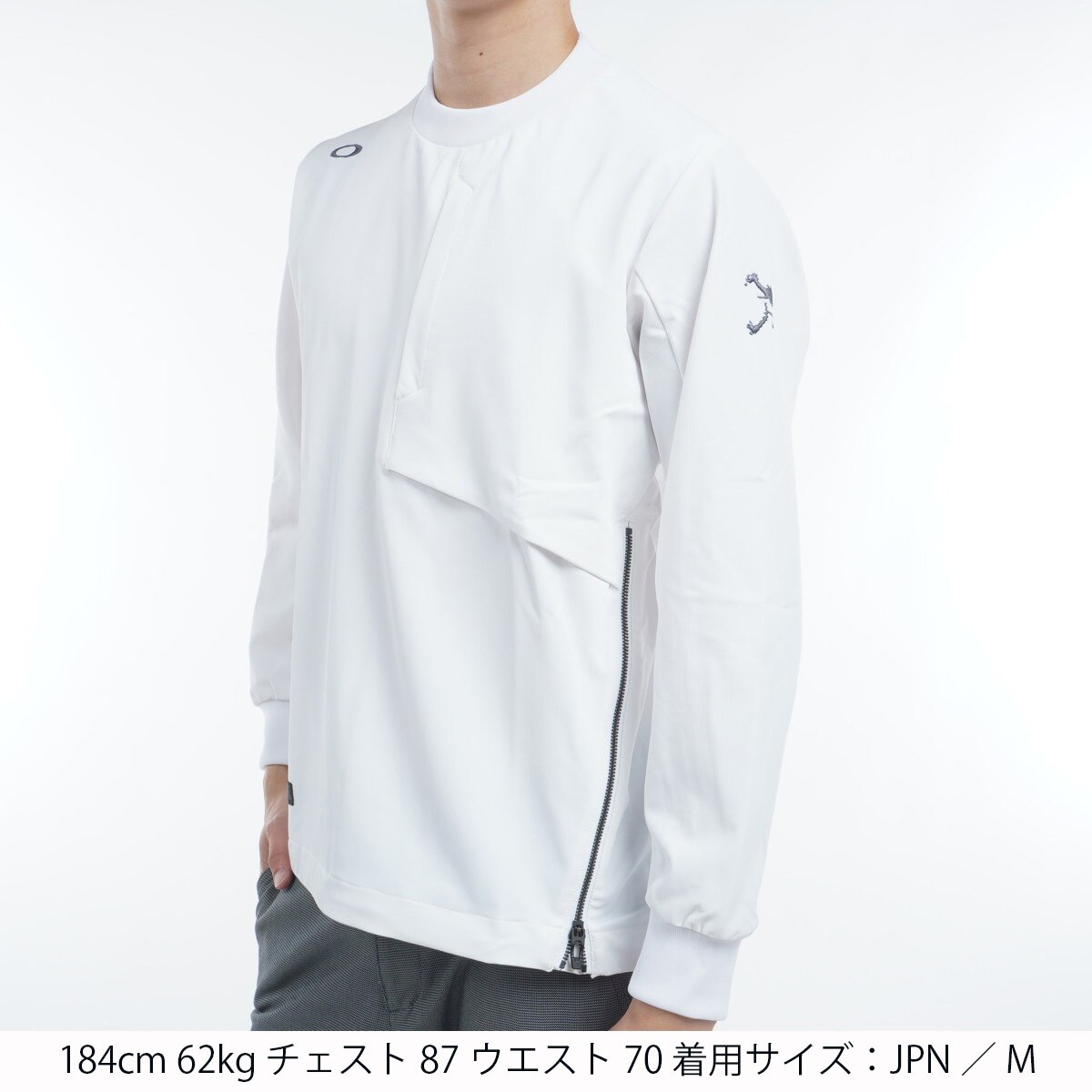 セール・アウトレット】スカル ストレッチ プルオーバークルー