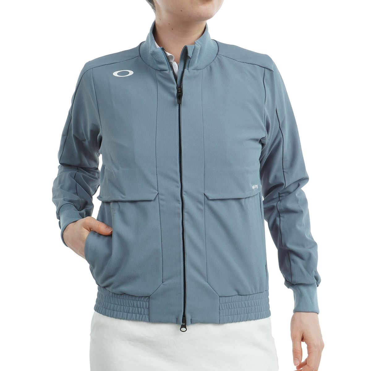 セール・アウトレット】ELEVATE ストレッチ リブブルゾン レディス