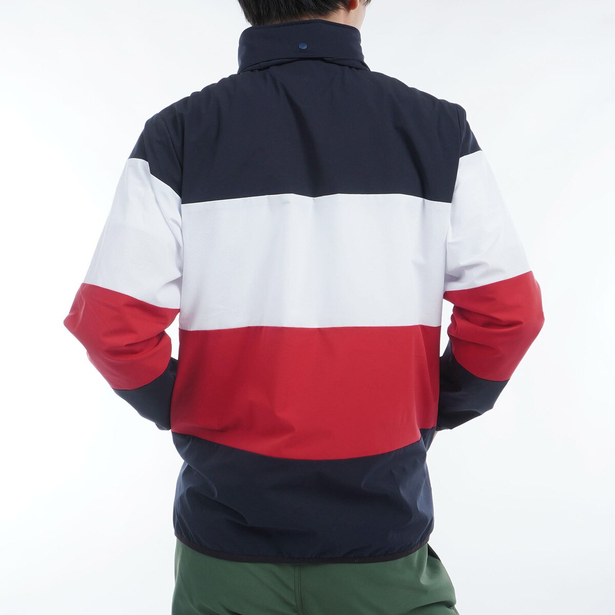 ストレッチ シグネチャーストライプ ウインドジャケット ストレッチ シグネチャーストライプ ウインドジャケット