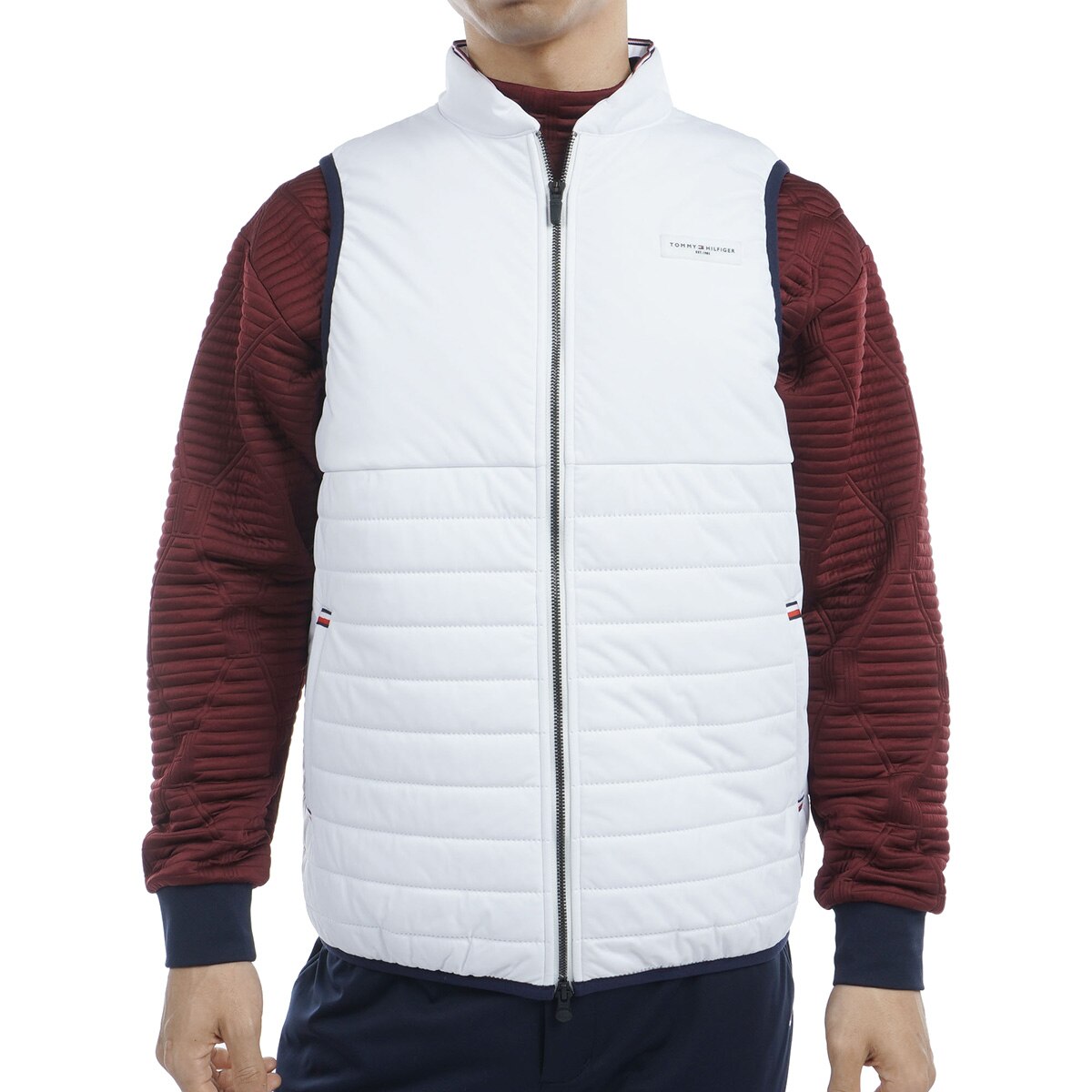 ストレッチ 圧着キルト中綿 ベスト(ベスト)|TOMMY HILFIGER GOLF