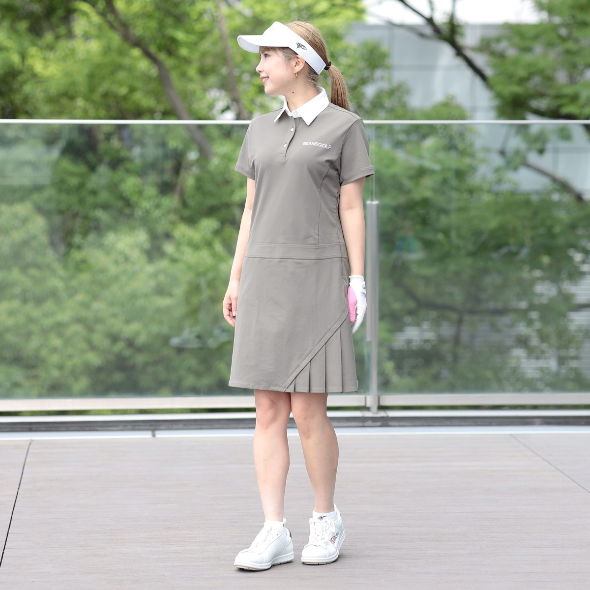 ANEW GOLF プリーツワンピース S ANEW GOLF プリーツワンピース S