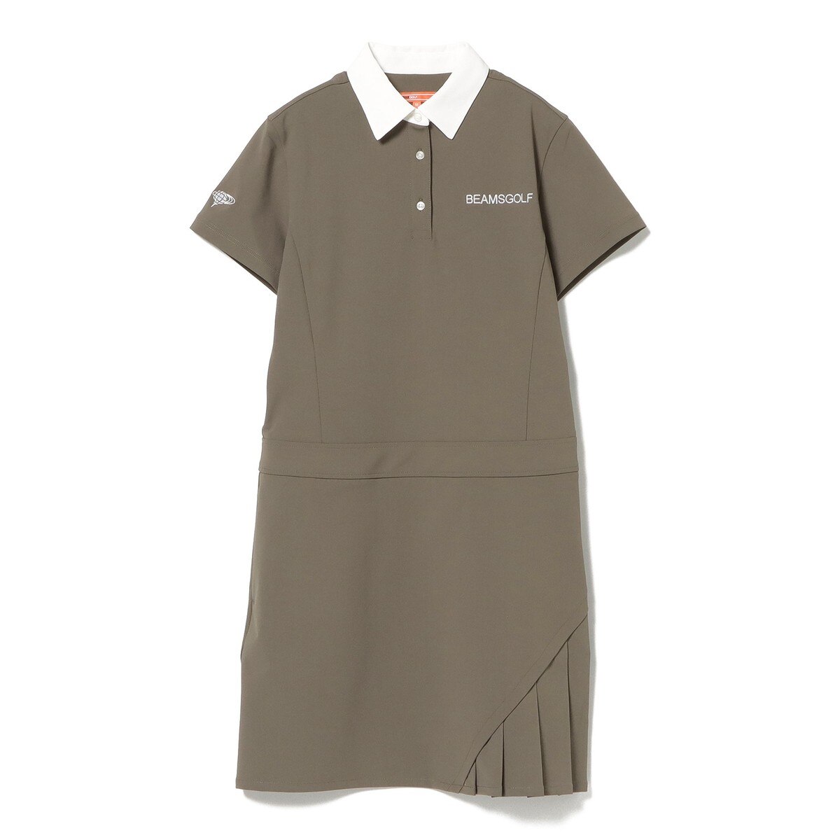 ORANGE LABEL 裾プリーツ ワンピース レディス(ワンピース