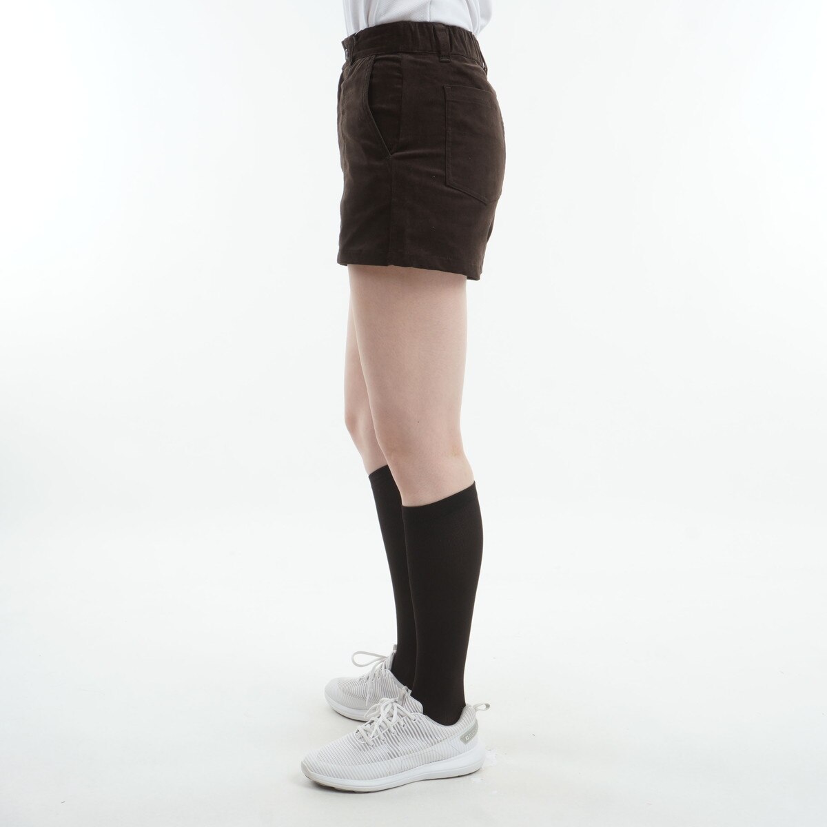 <新品未使用>VIVA HEART コーデュロイストレッチショートパンツ セール・アウトレット】ストレッチ コーデュロイショートパンツ