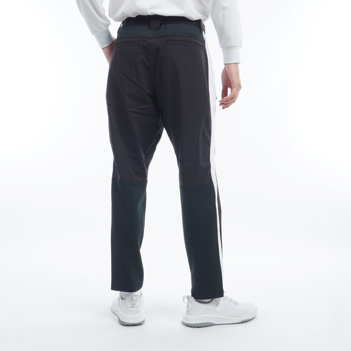 PF ストレッチ ウインドミックス スリムテーパードパンツ(ロング