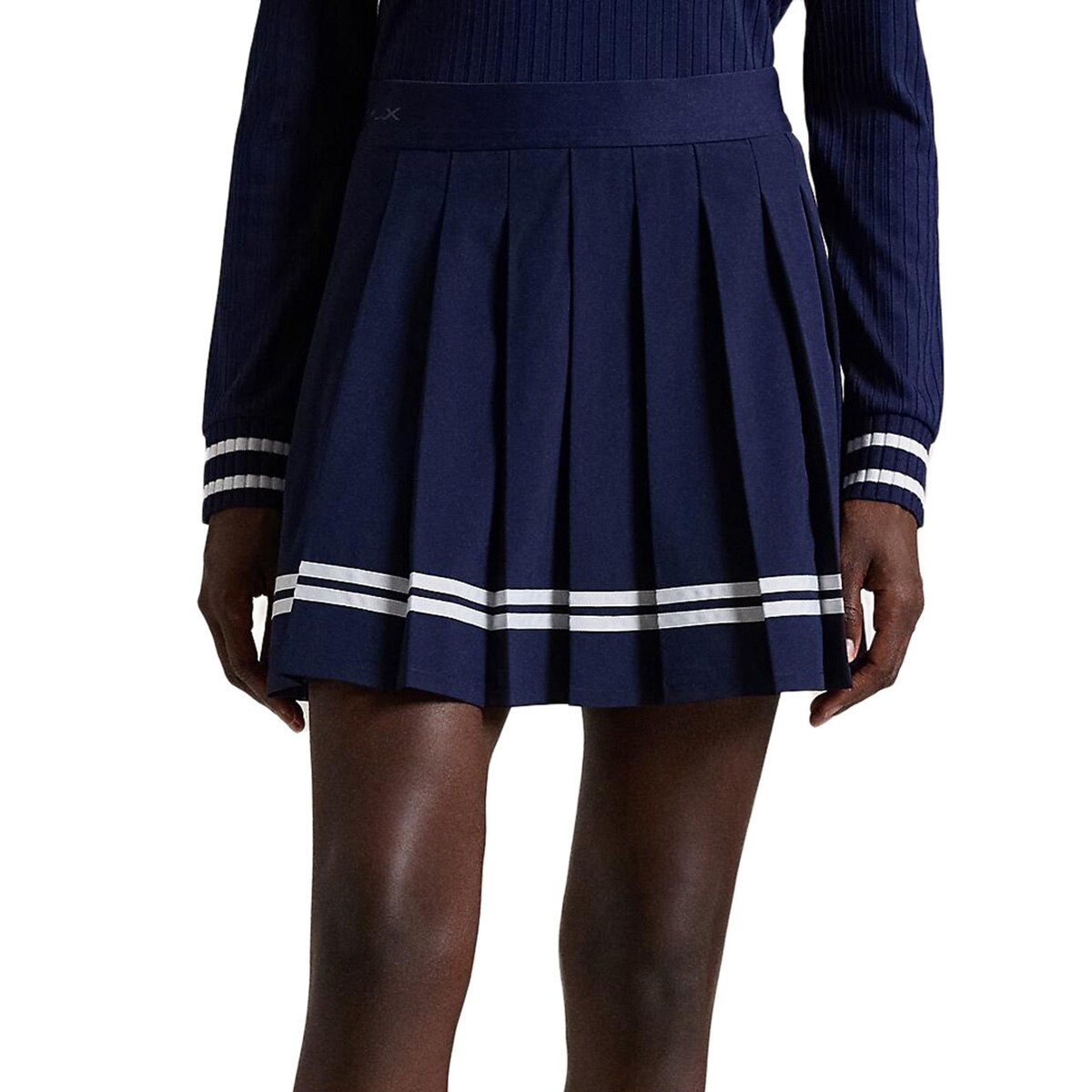 polo ハイウエストプリーツスカート未使用xs