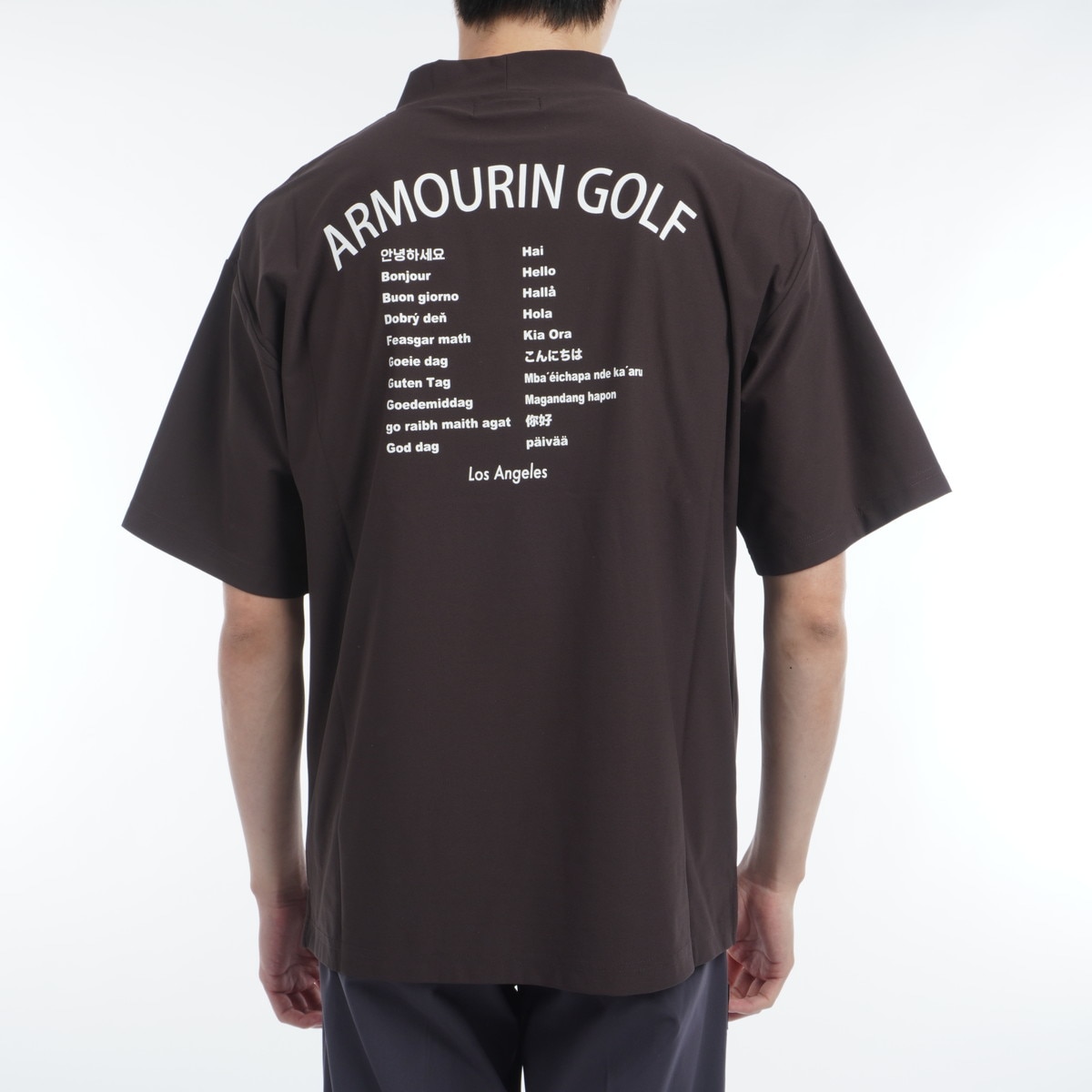 ルーズ モックネック 半袖Tシャツ(半袖シャツ・ポロシャツ)|ARMOURIN