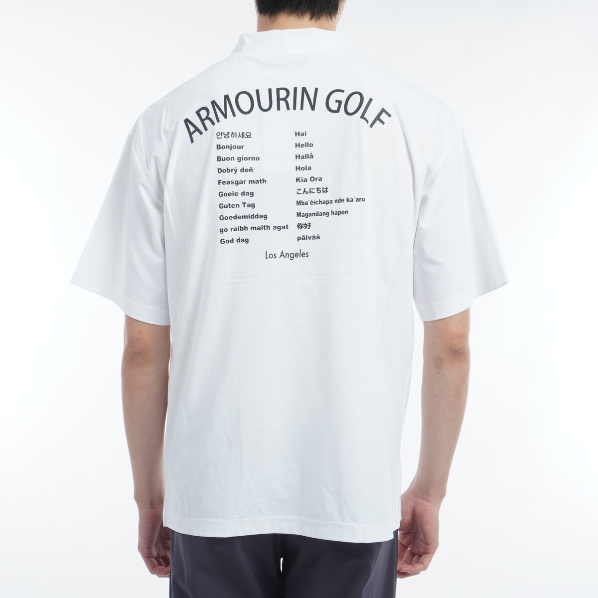 ルーズ モックネック 半袖Tシャツ(半袖シャツ・ポロシャツ)|ARMOURIN