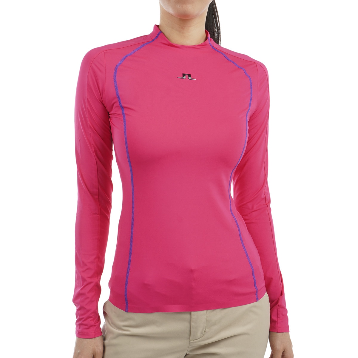 CPG GOLFレディース　長袖モックネックシャツ CPG GOLFレディース 長袖モックネックシャツ CPG GOLFレディース
