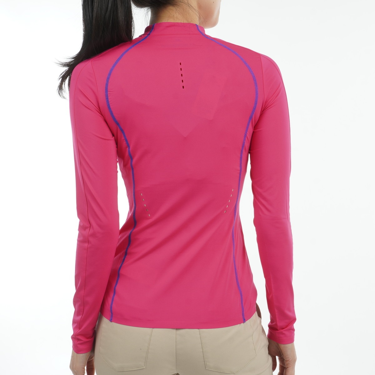 セール・アウトレット】ストレッチ ソフトコンプレッション モック