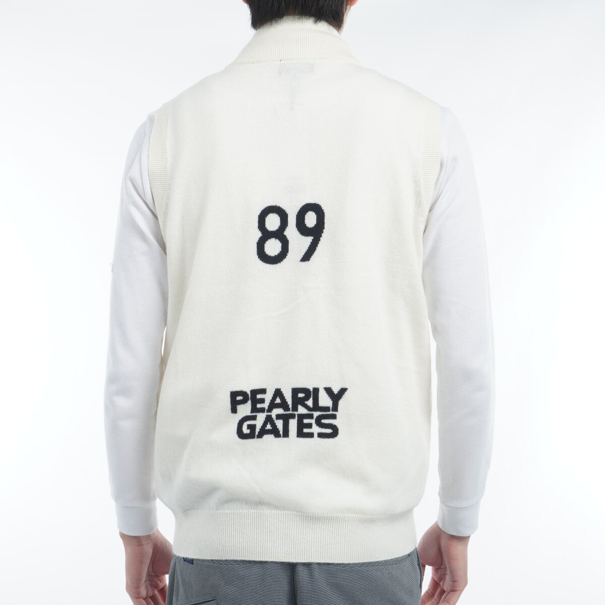 セール・アウトレット】天竺ニットベスト(ベスト)|PEARLY GATES