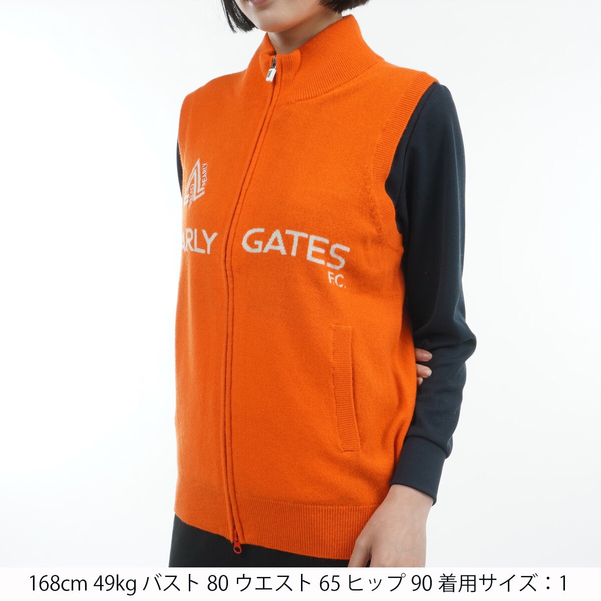 アウトレット】天竺ニットベスト レディス(ベスト)|PEARLY GATES