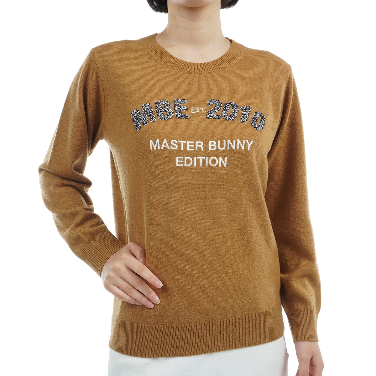 カシミヤプルオーバー 丸首セーター レディス(中間着(セーター、トレーナー))|MASTER BUNNY EDITION(マスターバニーエディション)  7594270010の通販 - GDOゴルフショップ(0000758843)