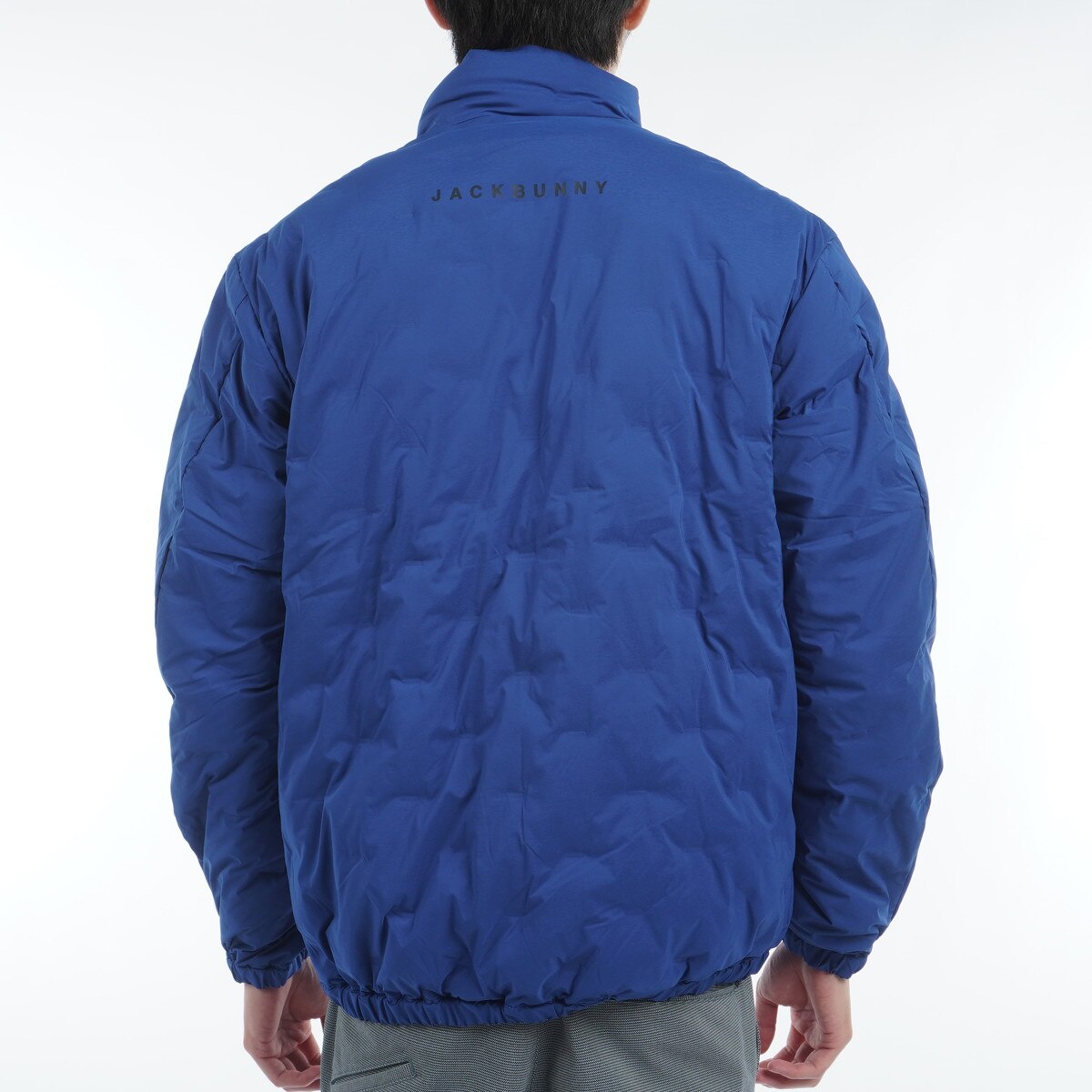 セール・アウトレット】ストレッチ袋織り 中綿ジップアップブルゾン