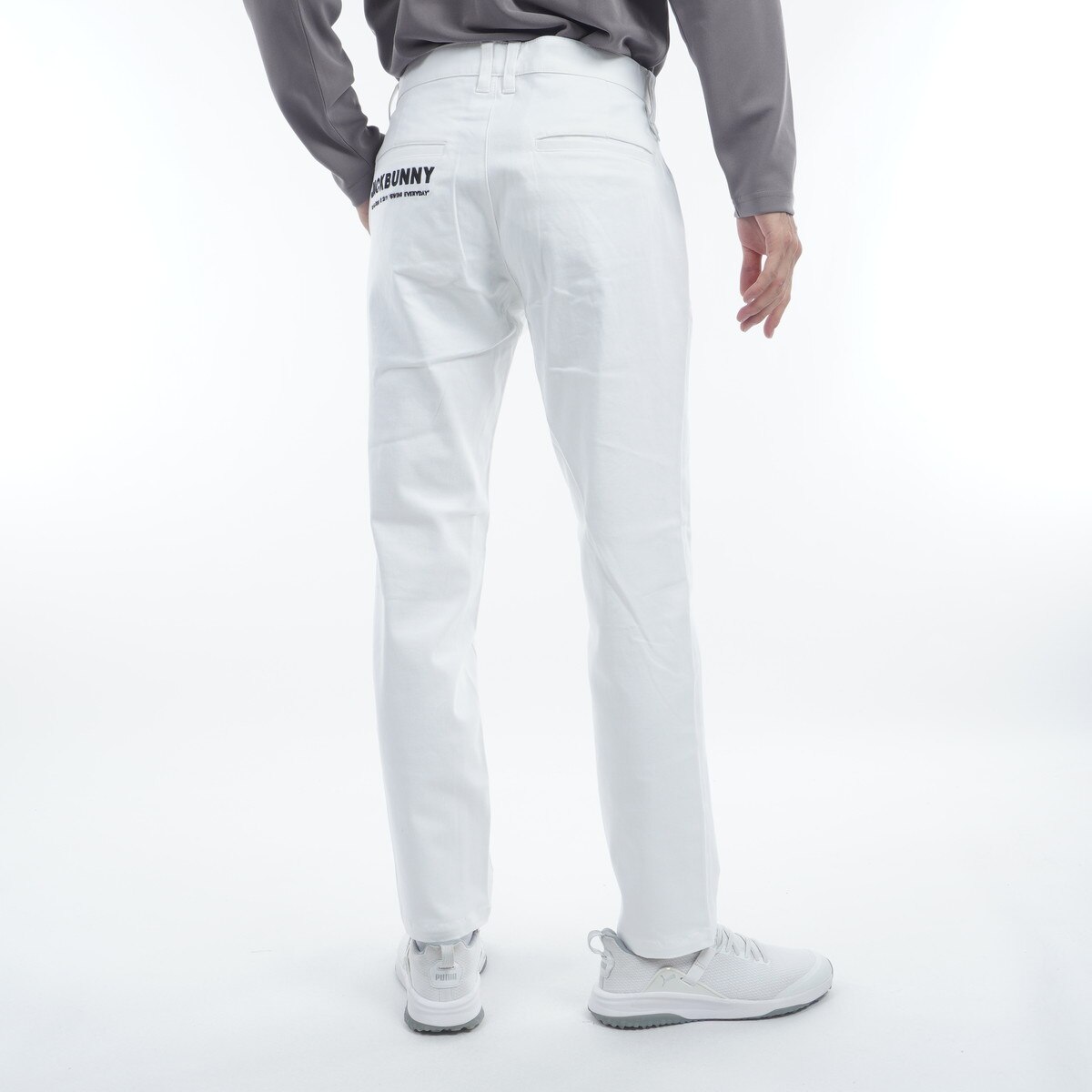 セール・アウトレット】ストレッチツイル テーパードパンツ