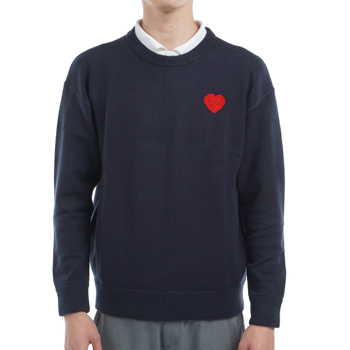 ジャックバニー　クルーネックセーター 中古 メンズ ジャックバニー Jack Bunny!! セーター 4(M) 紺