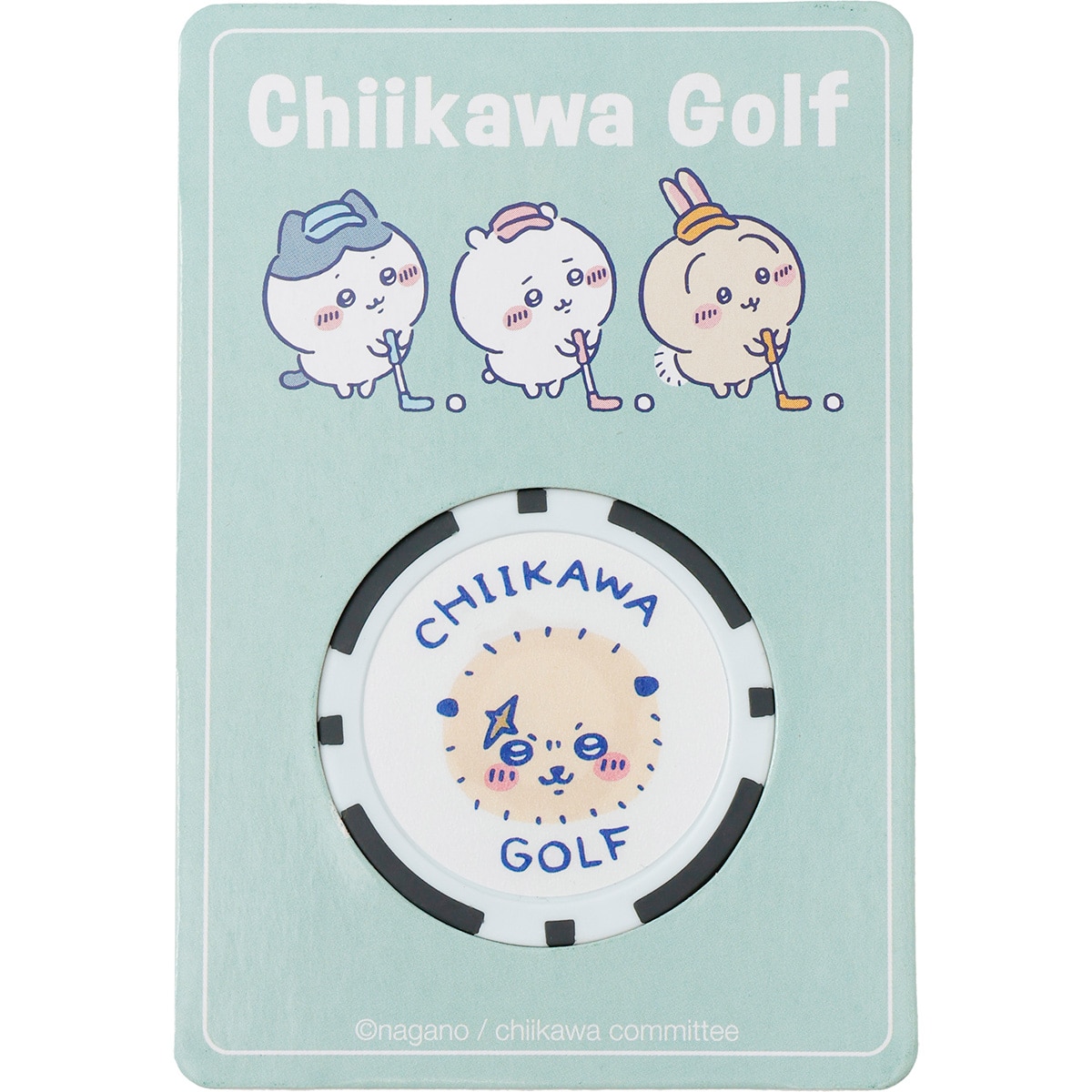ちいかわ　ちいかわGOLF　カジノマーカー　全7種　コンプリートセット ちいかわ GOLF カジノ マーカー ゴルフマーカー 2024モデル 「 2409