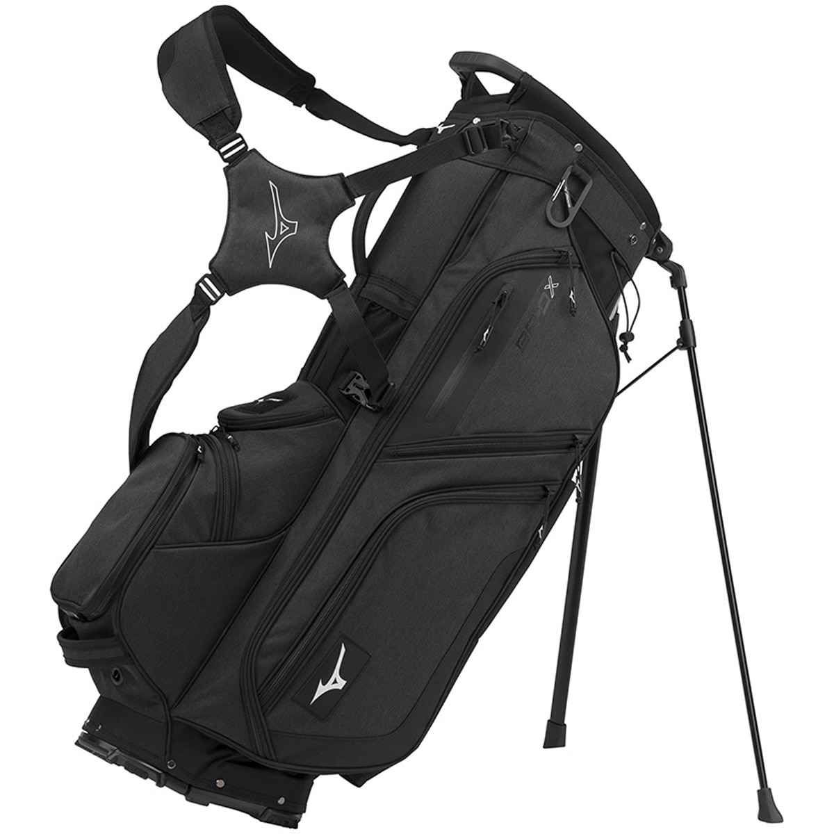 Amazon.com : Mizuno BR-D3 Stand Bag, Navy-Light Grey, 4-Way