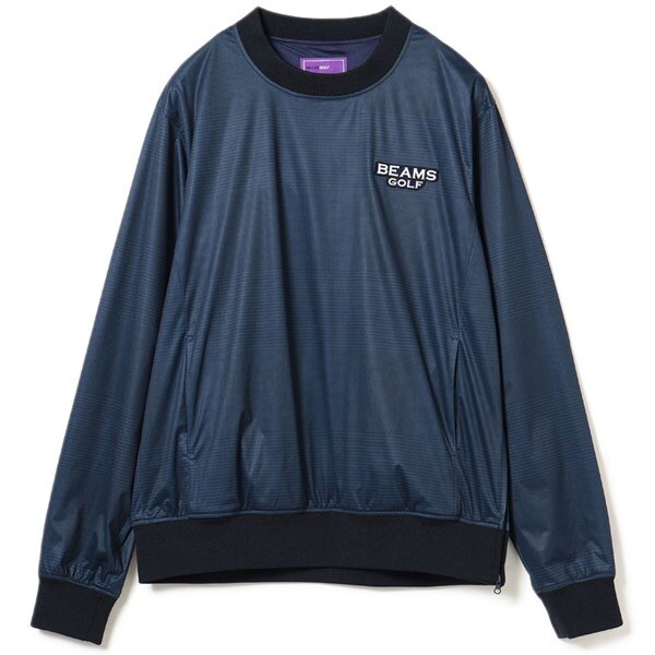 BEAMS GOLF PURPLE LABEL 撥水ストレッチ グレンチェックプル  