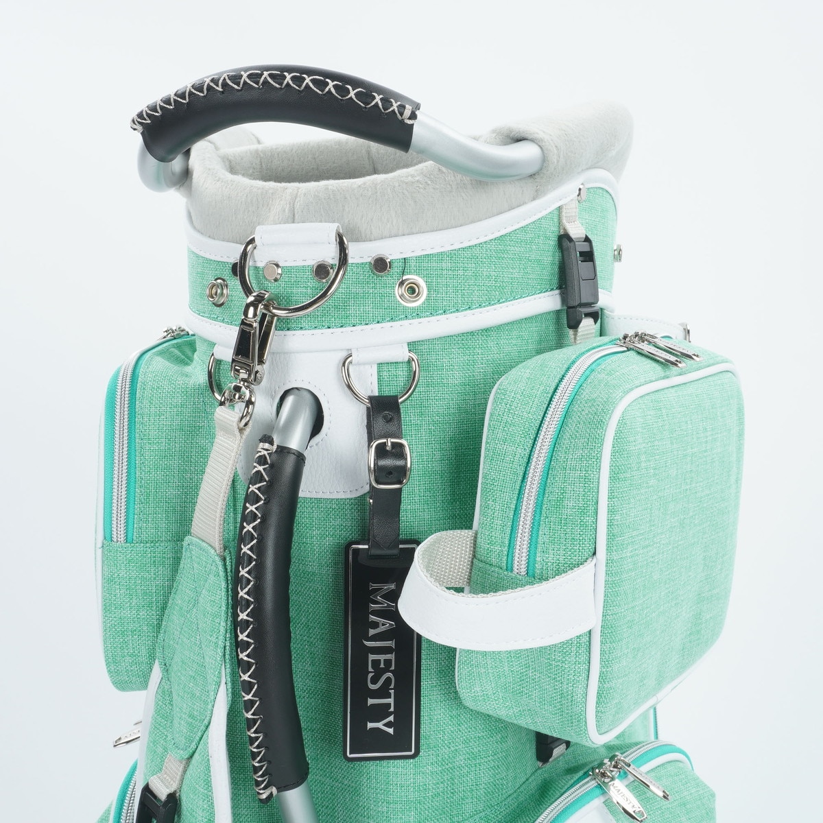 未使用　MAJESTY Heather Wheel キャディーバッグ　ネイビー mar-cb3410_1.jpg?fitin=720:720