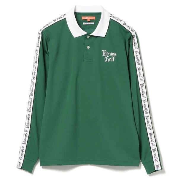 ORANGE LABEL ロゴライン ロングスリーブ ポロシャツ(長袖シャツ  