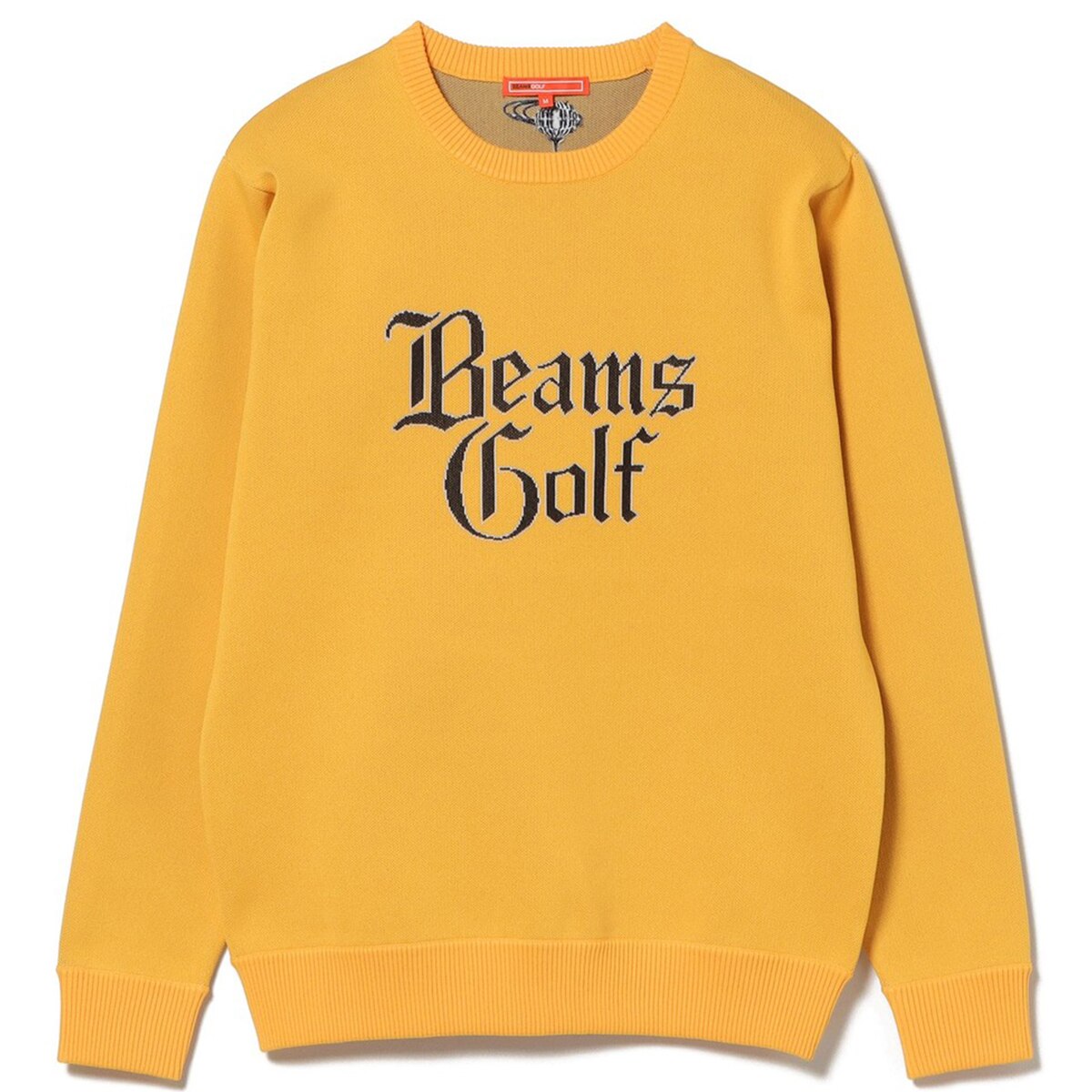 BEAMS GOLF ORANGE LABEL / ロゴ セットアップ パンツ サイズ：XL BEAMS GOLF ビームスゴルフ 裏地付 ニットセーター ロゴ柄