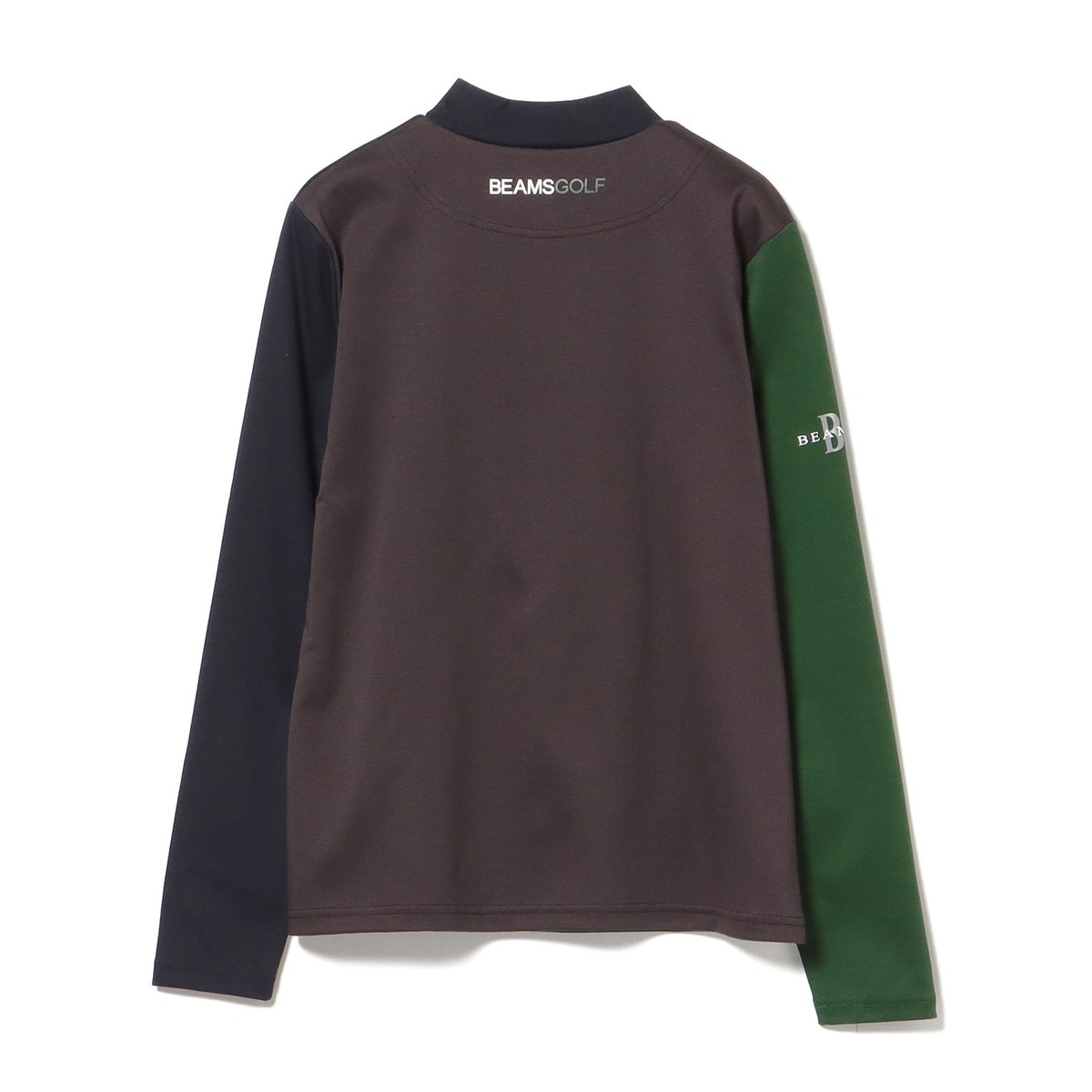 ORANGE LABEL カラーブロック モックネックシャツ レディス(長袖シャツ