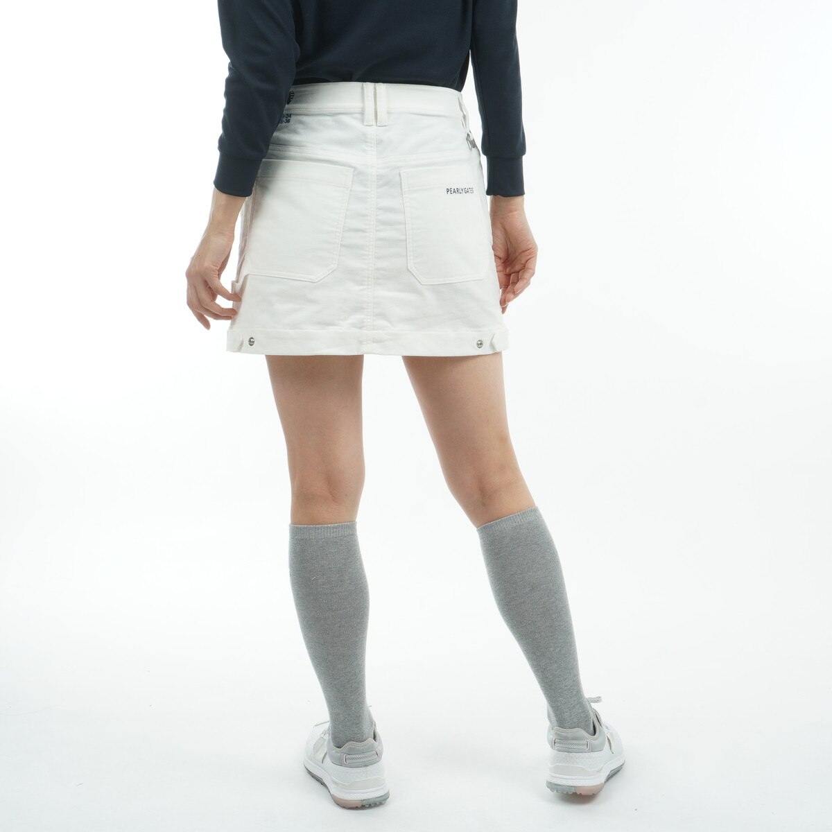 パーリーゲイツ 秋冬シリーズストレッチカルゼスカート レディスサイズ1 PEARLY GATES｜C/Peストレッチカルゼ表起毛スカート | Rakuten Fashion