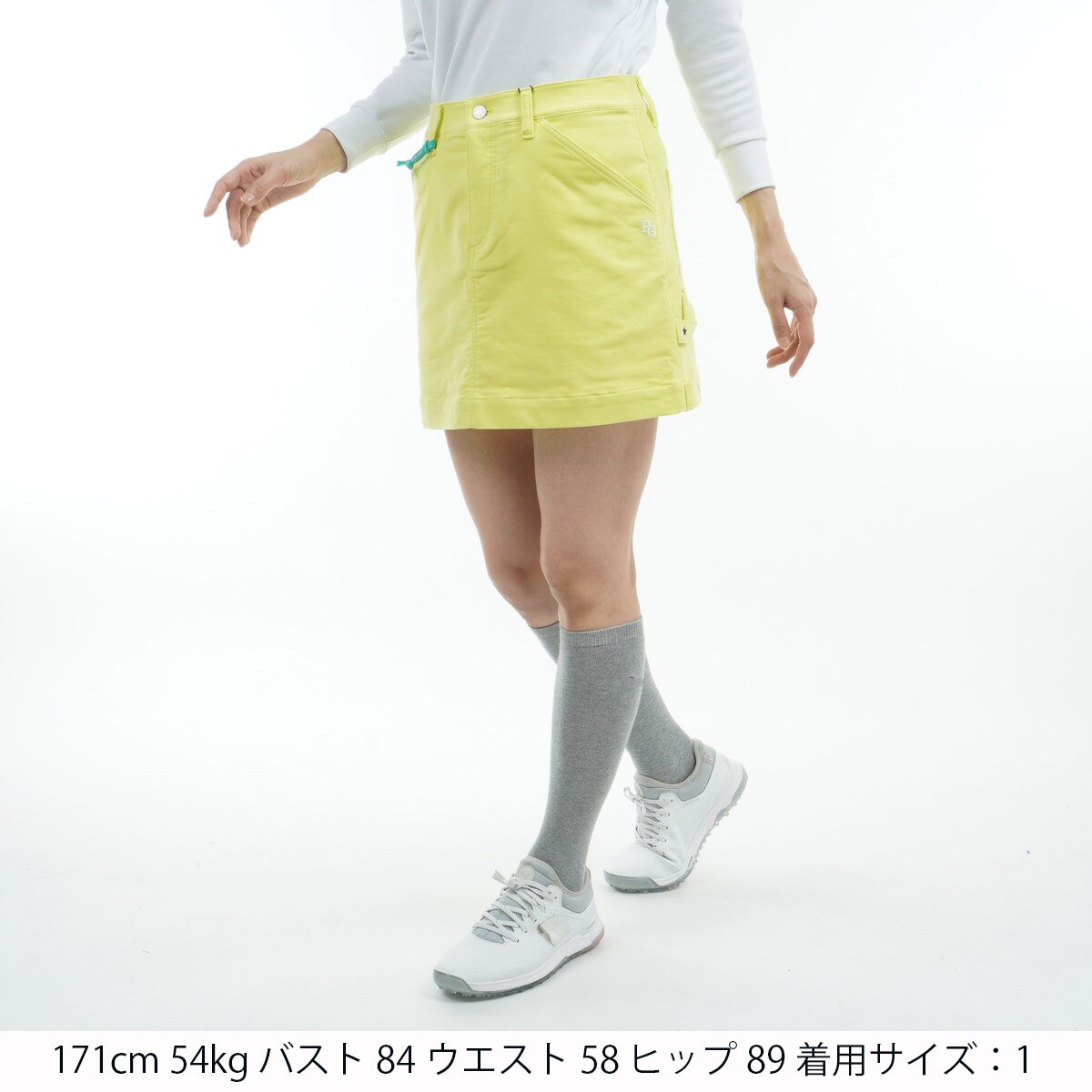 パーリーゲイツ 秋冬シリーズストレッチカルゼスカート レディスサイズ1 PEARLY GATES｜C/Peストレッチカルゼ表起毛スカート | Rakuten Fashion