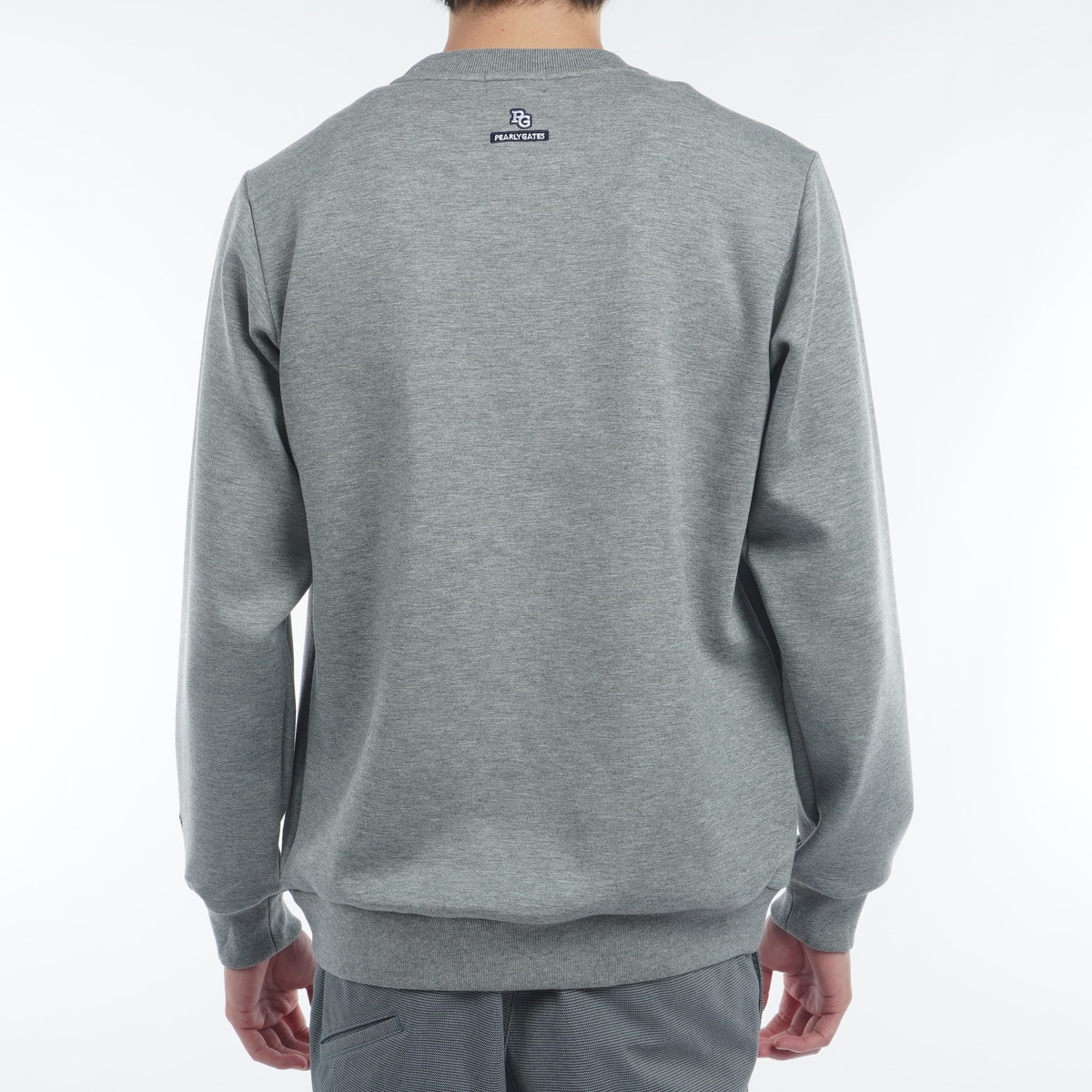 【極美品】パーリーゲイツ　長袖スウェット　トレーナー　ゴルフ　イエロー　2XL 1240101334115_1.jpg
