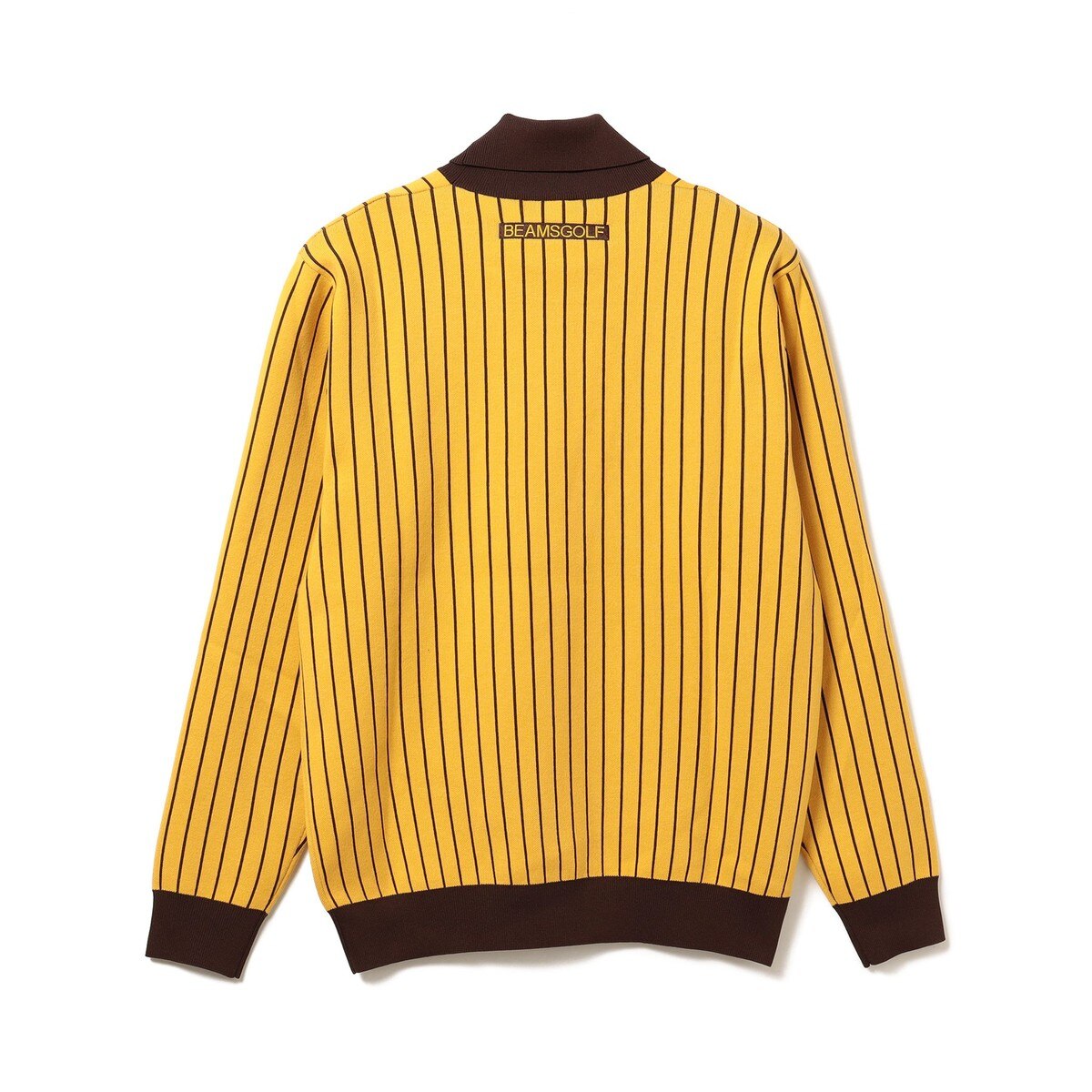 ORANGE LABEL ストライプ タートルネックニット(中間着(セーター