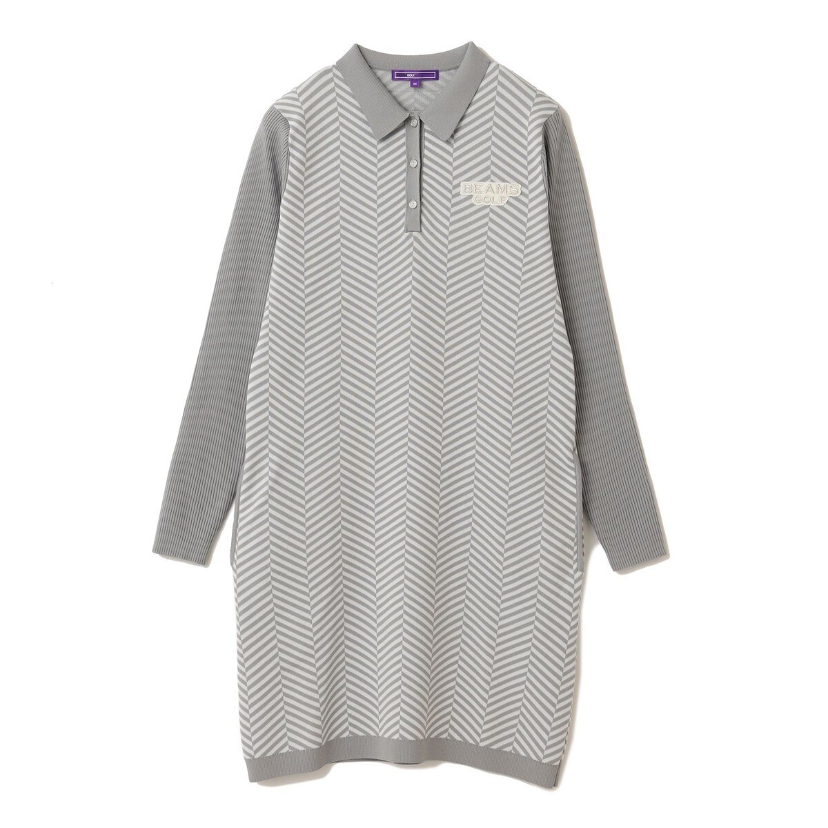 【最終値下:AIMANT GOLF】ワンピース Regina掲載商品 襟付き ニット ワンピース Liala×PG 全8色｜lpg312-0860【25