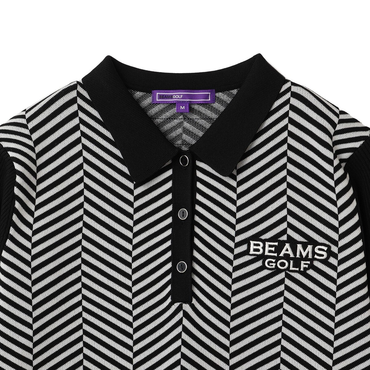 PURPLE LABEL ヘリンボーン ニットワンピース レディス
