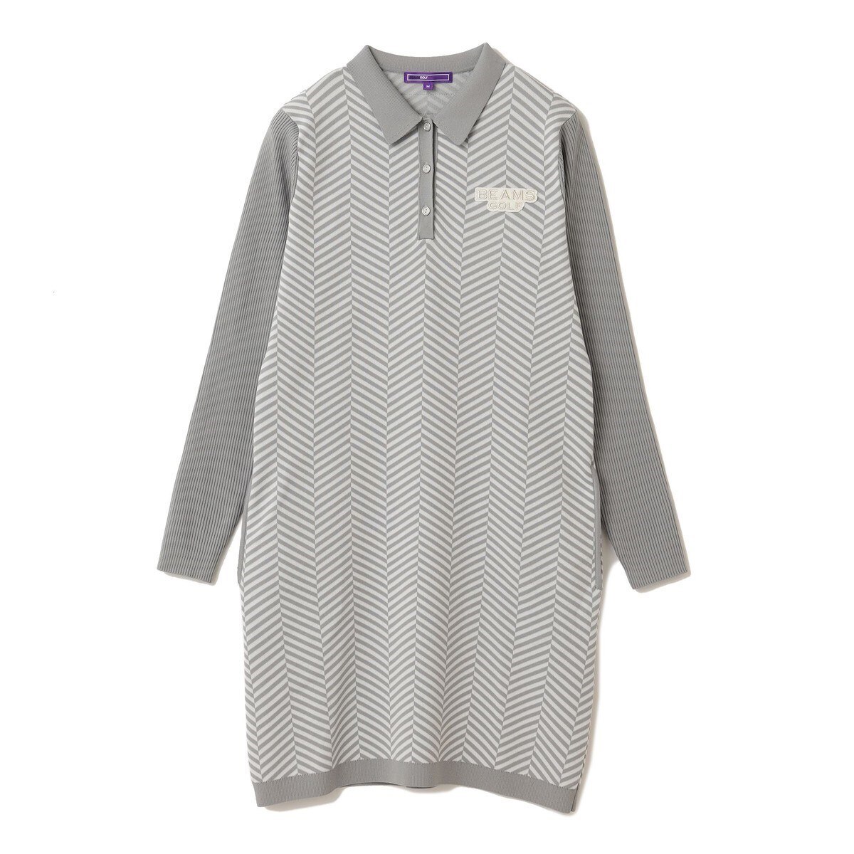 PURPLE LABEL ヘリンボーン ニットワンピース レディス