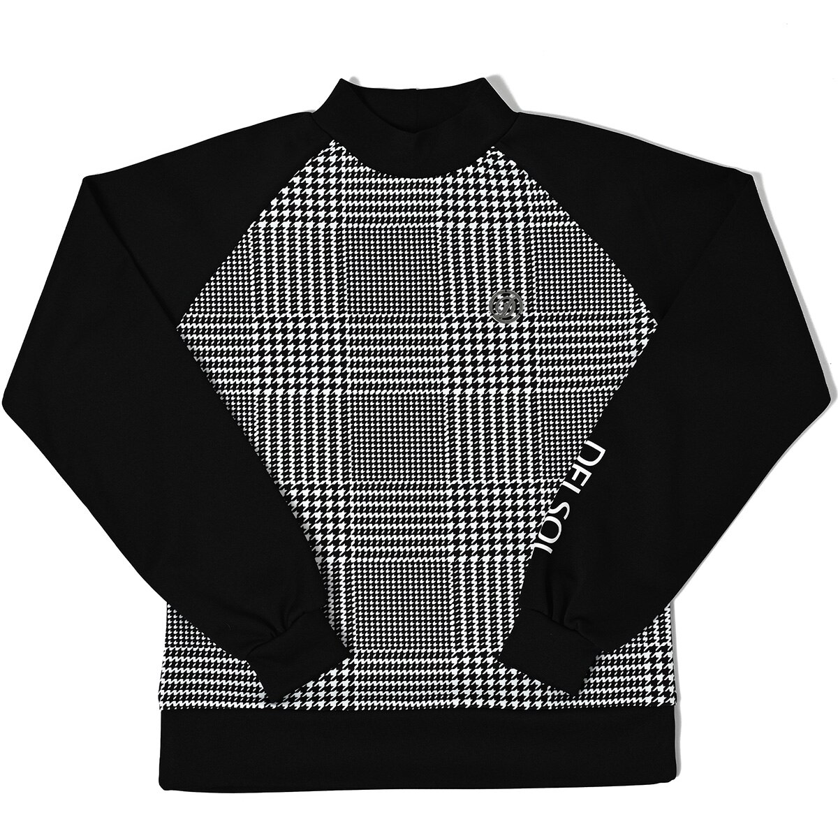 セール・アウトレット】ポンチ グレンチェック柄長袖セットアップ