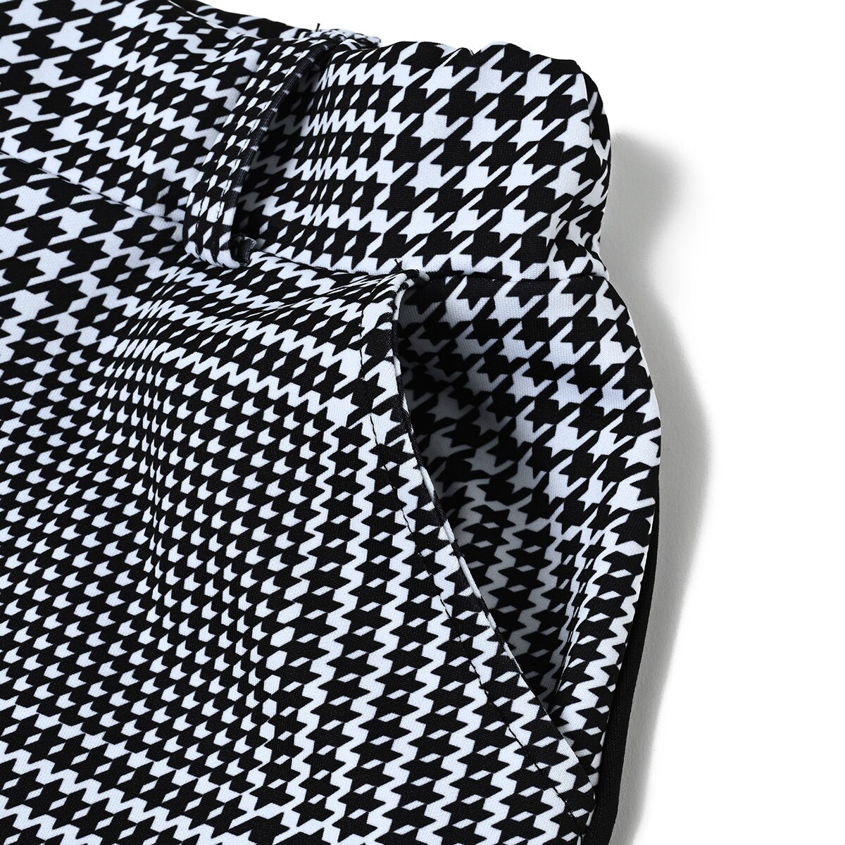 セール・アウトレット】ポンチ グレンチェック柄長袖セットアップ