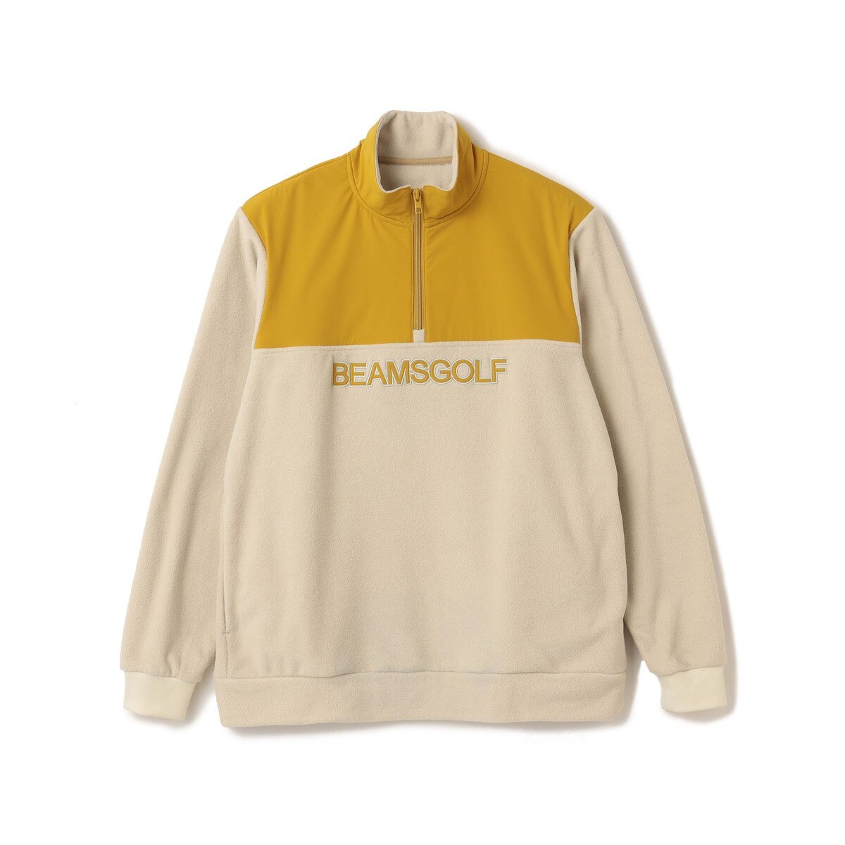 ORANGE LABEL ボアフリース ハーフジップ プルオーバー(アウター