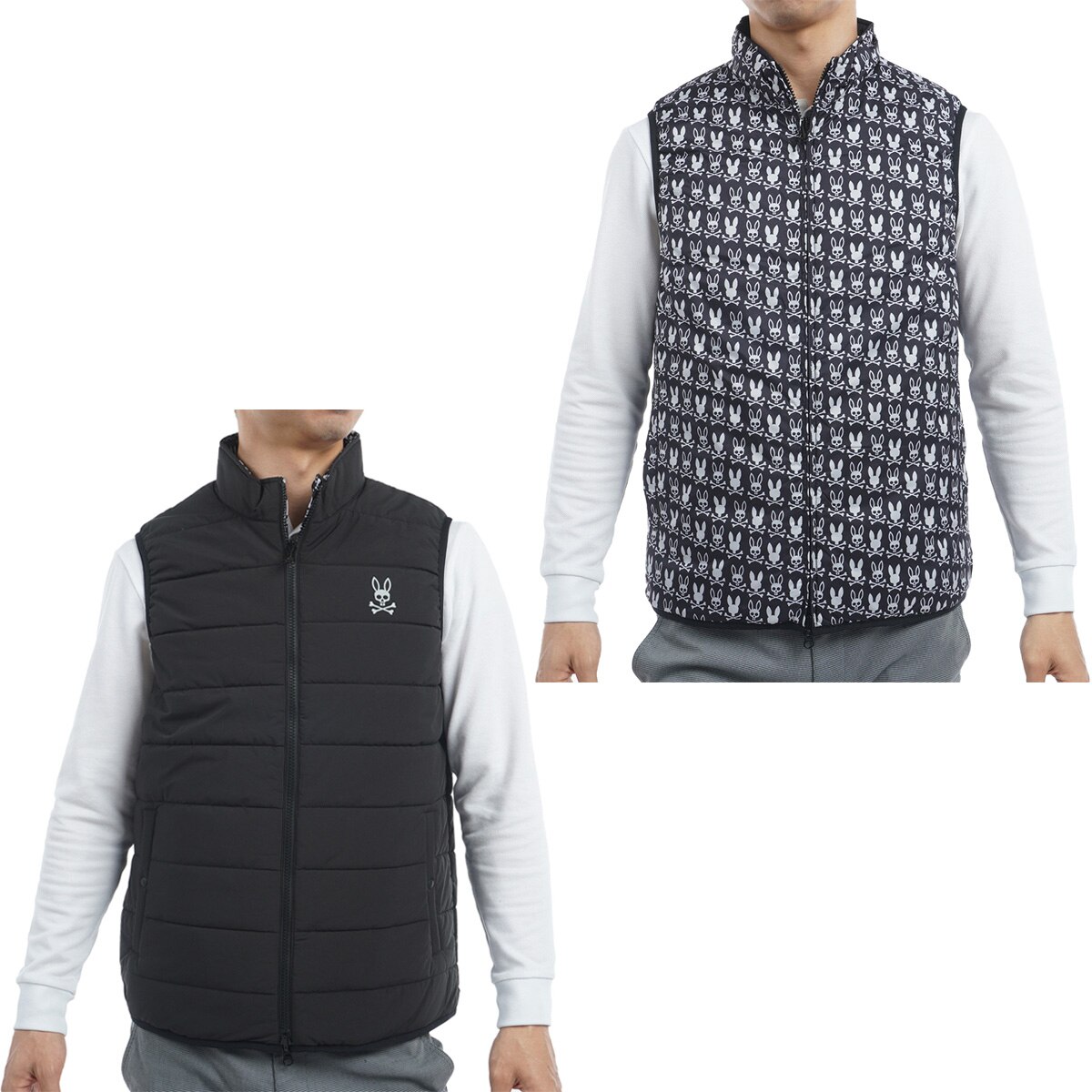 値下げ❗️NO COFFEE ✖️CLUBHOUSE ベスト リバーシブル 値下げ❗️NO