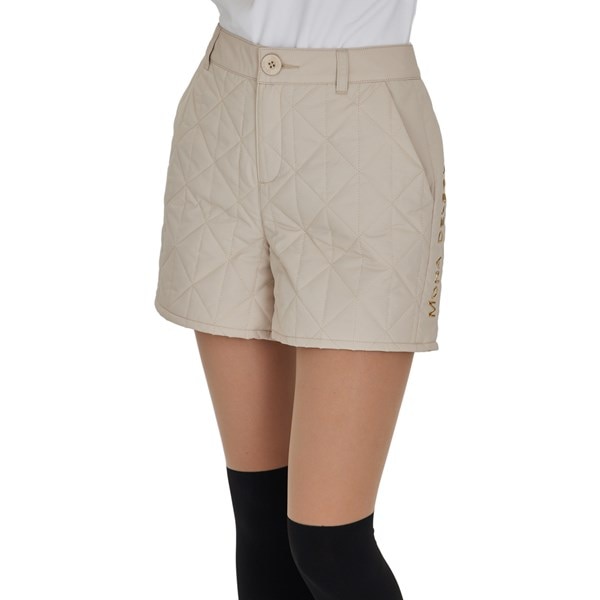キルティングショートパンツ レディス(ハーフパンツ)|DELSOL GOLF 