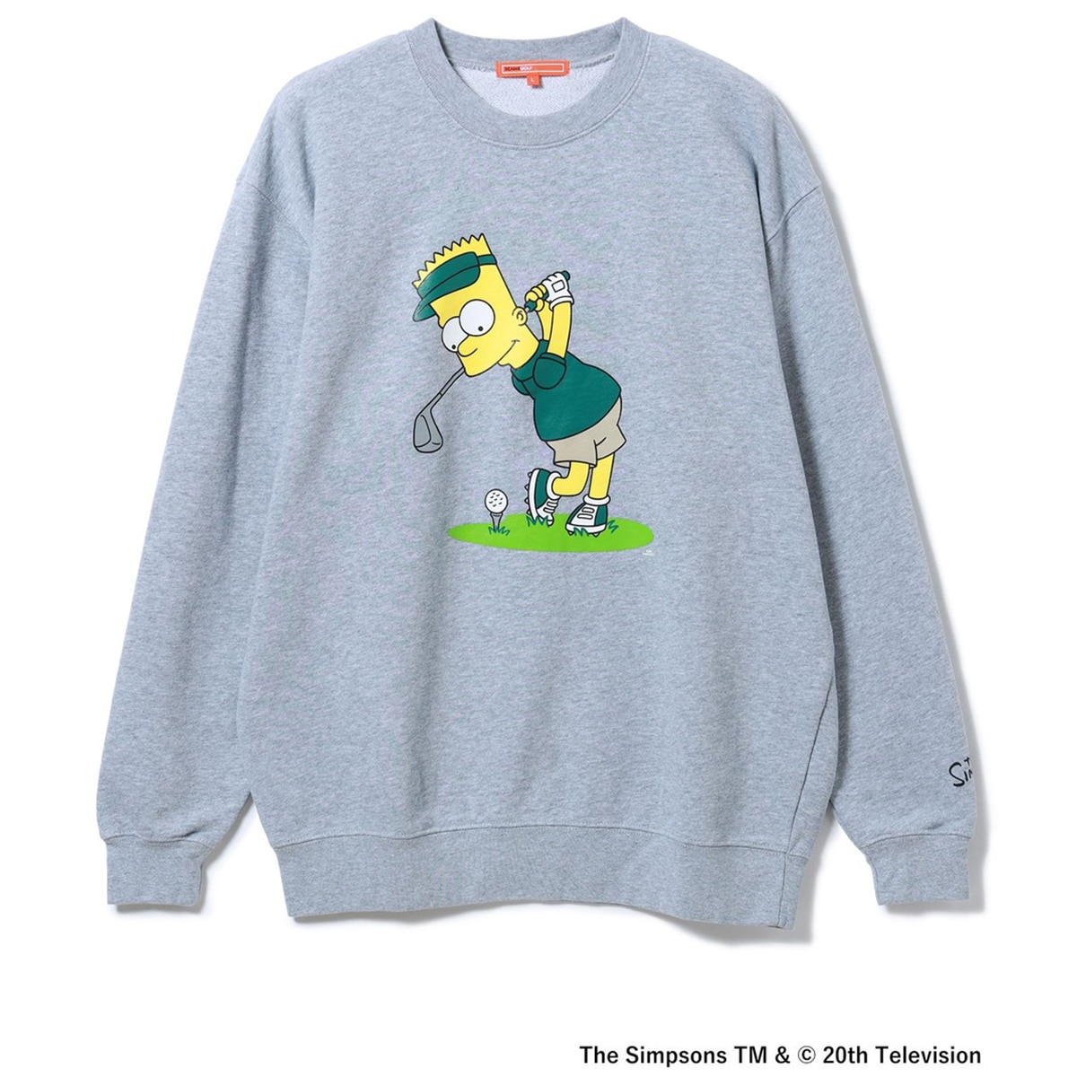 ORANGE LABEL The Simpsons クルーネックスウェットシャツ(中間着(セーター、トレーナー))|BEAMS GOLF ORANGE  LABEL(ビームスゴルフ) 82130293118の通販 - GDOゴルフショップ(0000762908)